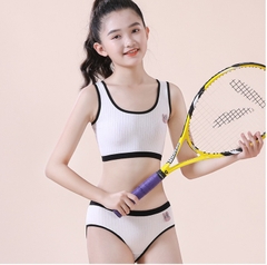 Bộ đồ lót học sinh vải cotton nguyên chất dành cho bé gái 12 - 13 tuổi