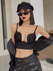 Áo bra nữ khoét ngực sâu hở lưng gợi cảm giúp nâng ngực