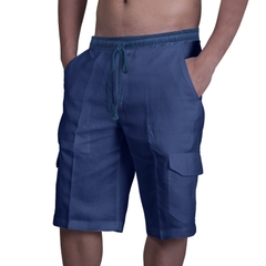Quần short lưng chun vải lanh siêu mát dành cho nam