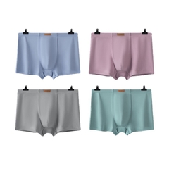 Quần lót boxer nam đơn giản cotton mềm mại siêu co giãn