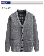 Áo len cardigan nam cổ chữ V dày dặn sang trọng