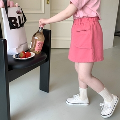 Váy ngắn giản dị thiết kế mới hợp thời trang dành cho bé gái