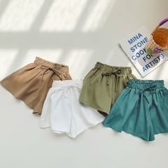 Quần short giả váy phong cách Hàn Quốc dành cho bé gái