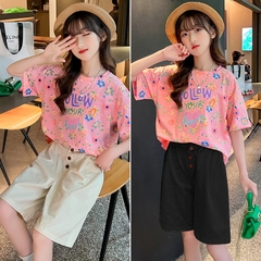 Quần short vải cotton kiểu dáng mỏng hợp thời trang dành cho bé gái
