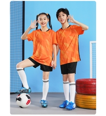 Bộ đồ thể thao cổ tròn nhanh khô in họa tiết hợp thời trang cho bé trai