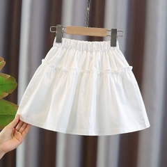 Chân váy phối cúc thời trang phong cách Hàn Quốc dành cho bé gái