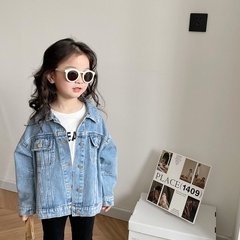 Áo khoác jean giản dị thời trang phong cách Hàn Quốc dành cho bé gái