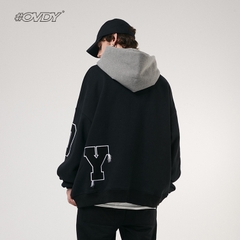 Áo hoodie OVDY unisex thêu chữ mới lạ thời trang thương hiệu cao cấp