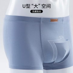 Quần lót boxer nam đơn giản cotton mềm mại siêu co giãn