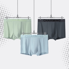 Quần lót boxer CHARMING màu sắc nhẹ nhàng dành cho nam