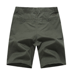 Quần short kaki nam trơn đơn giản dáng âu hợp thời trang