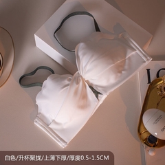 Bộ đồ lót nữ thiết kế đơn giản, áo đan chéo đường viền lượn sóng thời trang
