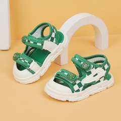 Giày sandal mũi cao chống trơn trượt dành cho bé trai và bé gái