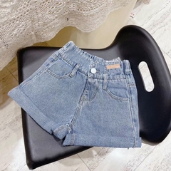 Quần short jean kiểu dáng thời trang phong cách Hàn Quốc dành cho bé gái