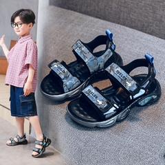 Giày sandal cỡ lớn đế mềm thời trang dành cho bé trai