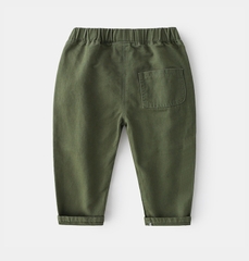 Quần kaki cotton mềm mại thoải mái phong cách Hàn Quốc cho bé trai