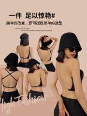 Áo bra nữ khoét ngực sâu hở lưng gợi cảm giúp nâng ngực