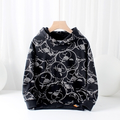 Áo khoác hoodie in hình gấu dễ thương dành cho bé trai