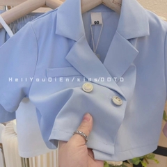 Bộ đồ ba mảnh kiểu dáng phương Tây dành cho bé gái