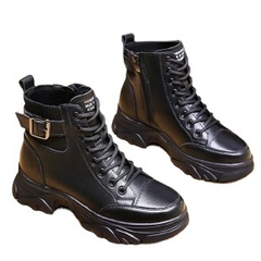 Giày boots Martin ngắn cổ phong cách Anh Quốc phù hợp cho học sinh, sinh viên