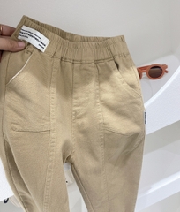 Quần kaki lưng chun phong cách Hàn Quốc cho bé trai