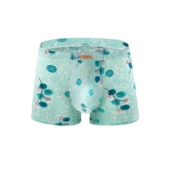 Quần lót boxer nam in hình chất cotton lạnh mềm mại siêu bền