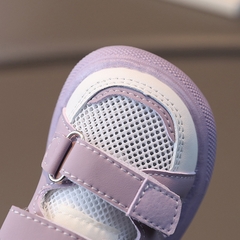 Giày sandal kiểu dáng thể thao thoáng khí phong cách Hàn Quốc dành cho bé trai và bé gái