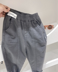 Quần kaki lưng chun phong cách Hàn Quốc cho bé trai