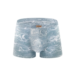 Quần lót boxer nam in hình chất cotton lạnh mềm mại siêu bền