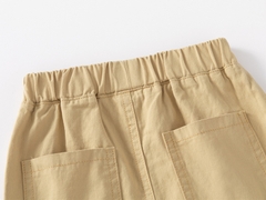 Quần short kaki in hoạt hình cá sấu cho bé trai