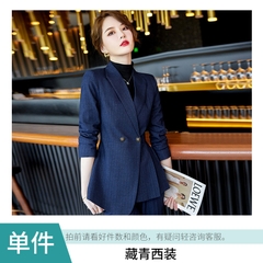 Bộ đồ vest cao cấp thiết kế ôm dáng, tà áo xếp ly một bên thời trang