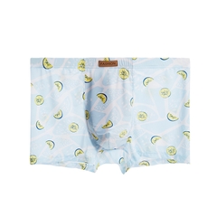 Quần lót boxer nam in hình chất cotton lạnh mềm mại siêu bền