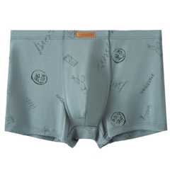 Quần lót boxer nam in hình thoáng khí siêu co giãn