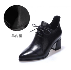 Giày cao gót nữ da thật kiểu dáng thanh lịch
