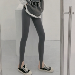 Quần legging vải da cá lưng cao ôm dáng dành cho nữ tập yoga
