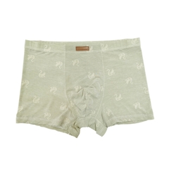 Quần lót boxer nam in hình kẻ sọc chất cotton mềm mại siêu bền