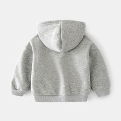 Áo khoác hoodie in chữ phong cách Hàn Quốc dành cho bé trai