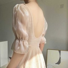 Bộ đồ bơi một mảnh nữ kiểu dáng kín đáo che bụng phong cách Hàn Quốc