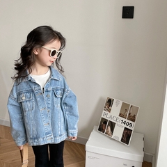 Áo khoác jean giản dị thời trang phong cách Hàn Quốc dành cho bé gái