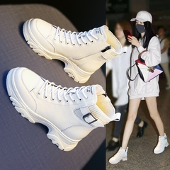 Giày boots Martin ngắn cổ phong cách Anh Quốc phù hợp cho học sinh, sinh viên