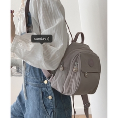 Balo nylon nhẹ, thiết kế đơn giản thời trang Hàn Quốc dành cho nữ