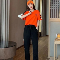Bộ đồ cotton mỏng xu hướng thời trang giản dị dành cho các môn thể thao