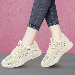 Giày lưới thể thao chạy bộ dành cho nữ phong cách nhẹ nhàng, thoáng khí