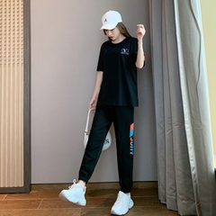 Bộ đồ cotton mỏng xu hướng thời trang giản dị dành cho các môn thể thao