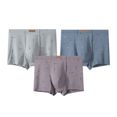Quần lót boxer nam in hình thoáng khí siêu co giãn