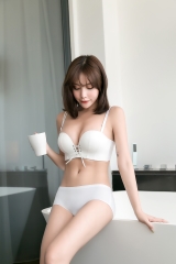 Bộ đồ lót nữ thiết kế dây rút phía trước nâng ngực, không có vòng thép