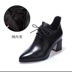 Giày cao gót nữ da thật kiểu dáng thanh lịch