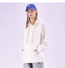 Áo hoodie unisex dài tay in chữ phong cách thời trang trung tính