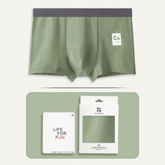 Quần lót boxer nam chất cotton co giãn thoáng khí