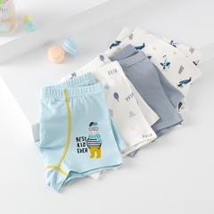 Combo 2 quần lót cotton kháng khuẩn in hoạt hình cho bé trai